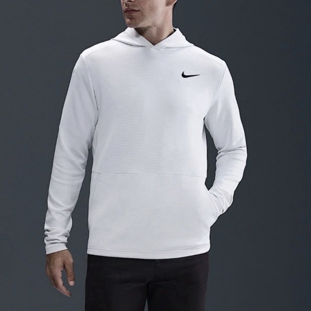 Nike Golf Victory Therma-Flex Dri-Fit Hoodie HM5645-100 (White/Black)